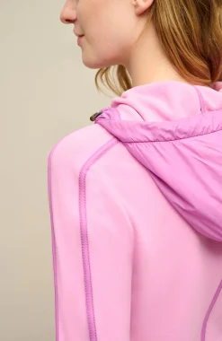 Rania Biodegradable Fleecejacke mit Kapuze