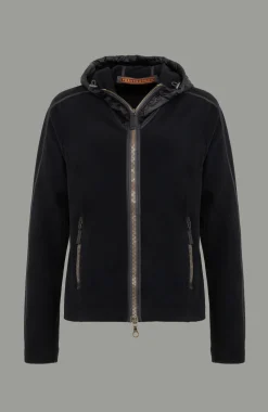 Rania Biodegradable Fleecejacke mit Kapuze