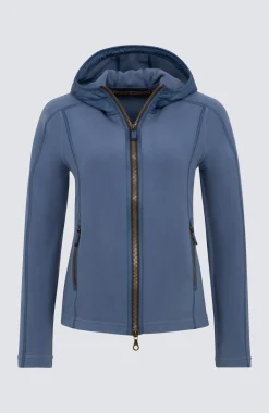 Rania Biodegradable Fleecejacke mit Kapuze