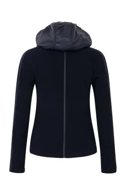 Rania Biodegradable Fleecejacke mit Kapuze