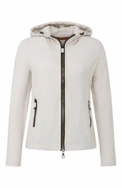 Rania Biodegradable Fleecejacke mit Kapuze