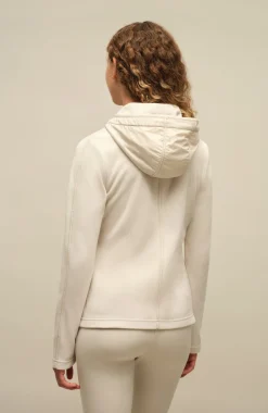 Rania Biodegradable Fleecejacke mit Kapuze