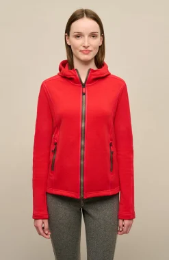Rania Woll Powerstretch Kapuzenjacke