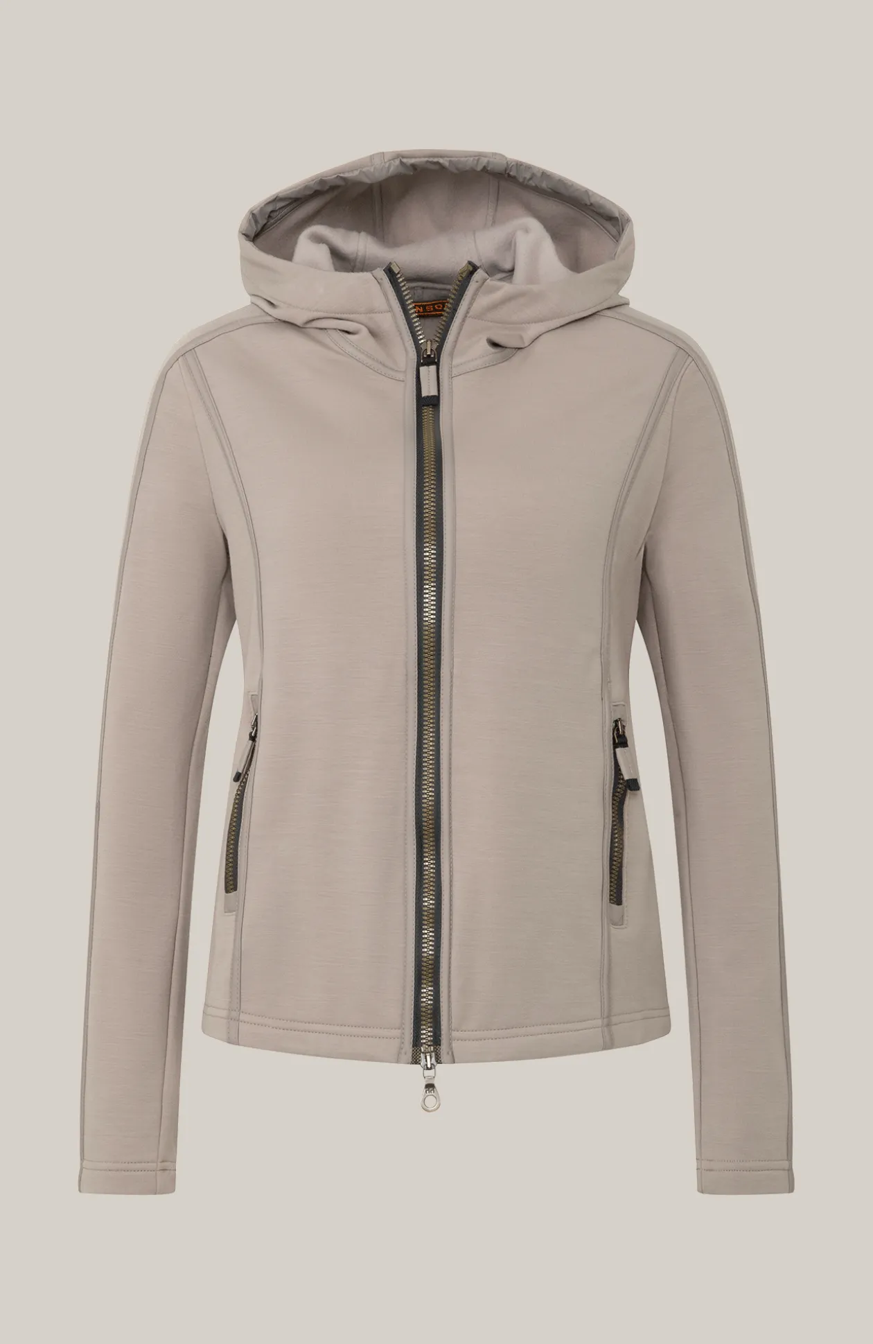 Rania Woll Powerstretch Kapuzenjacke