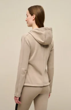 Rania Woll Powerstretch Kapuzenjacke
