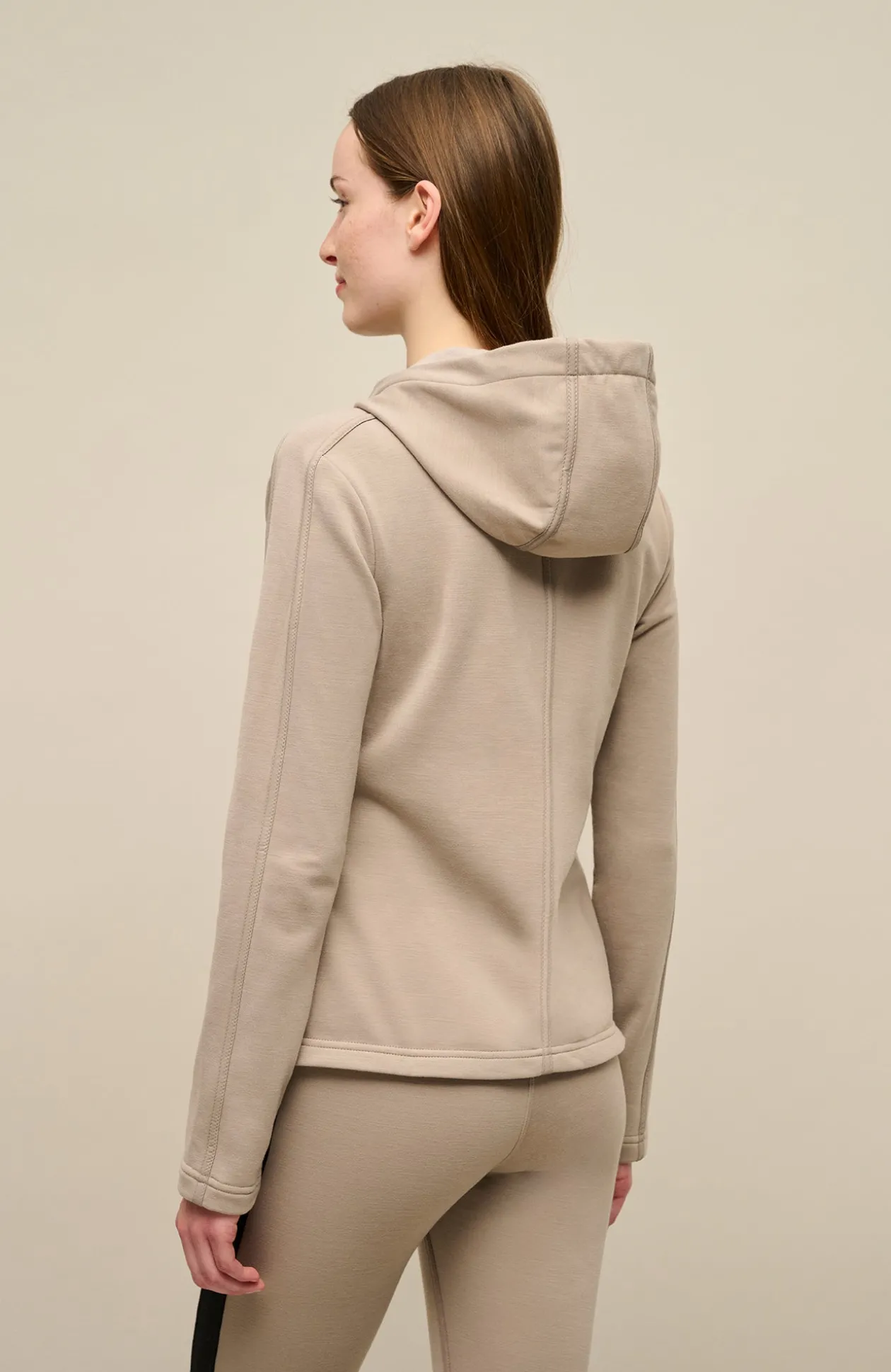 Rania Woll Powerstretch Kapuzenjacke