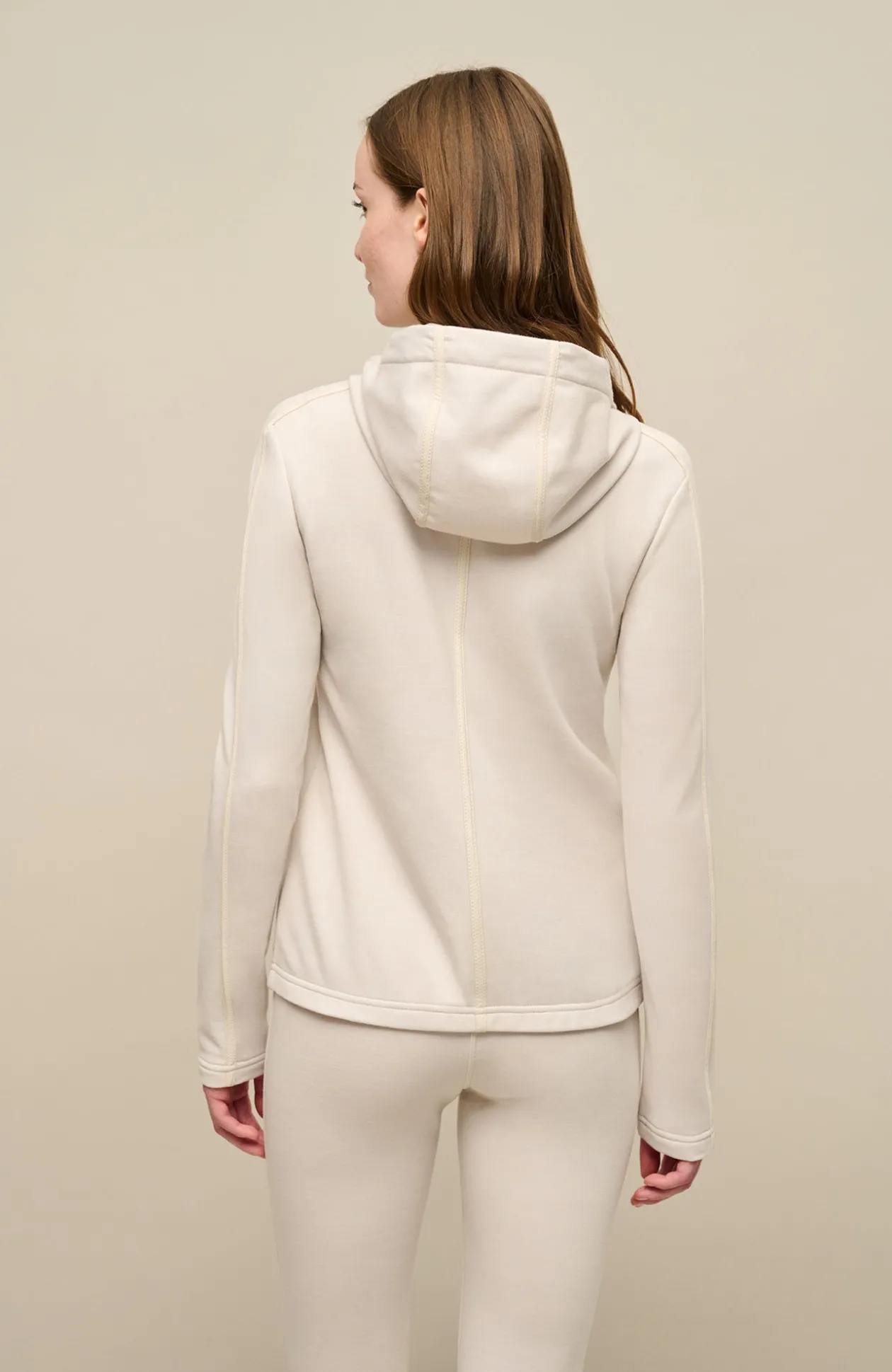 Rania Woll Powerstretch Kapuzenjacke