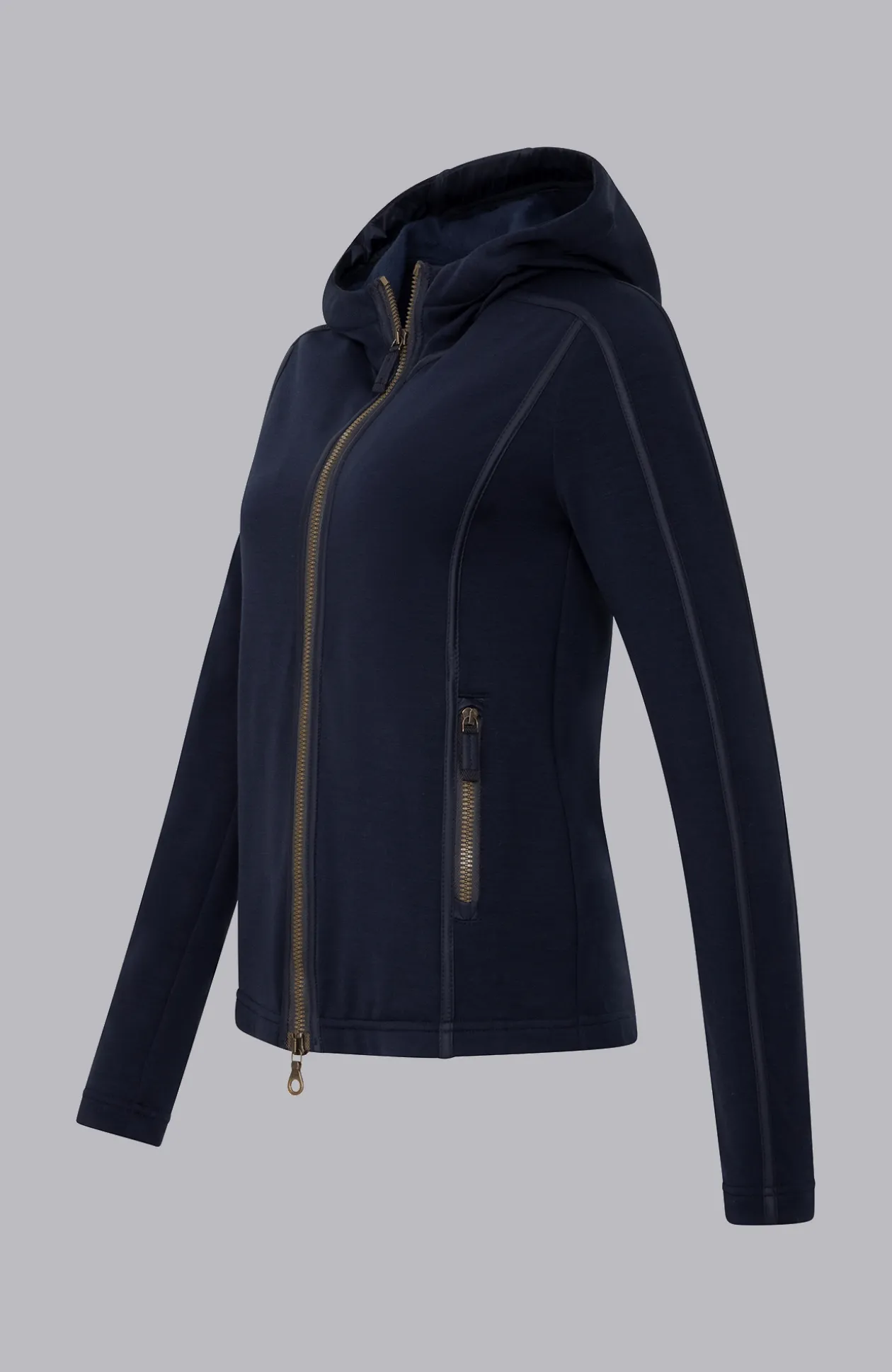 Rania Woll Powerstretch Kapuzenjacke