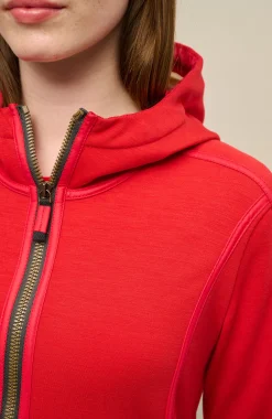 Rania Woll Powerstretch Kapuzenjacke