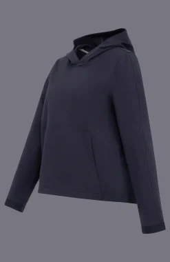 Veronica Baumwoll Kapuzen Pullover