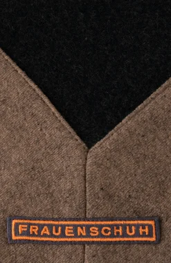 Wolldecke Schwarz/Braun